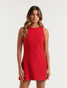 Audrey Shift Mini Dress