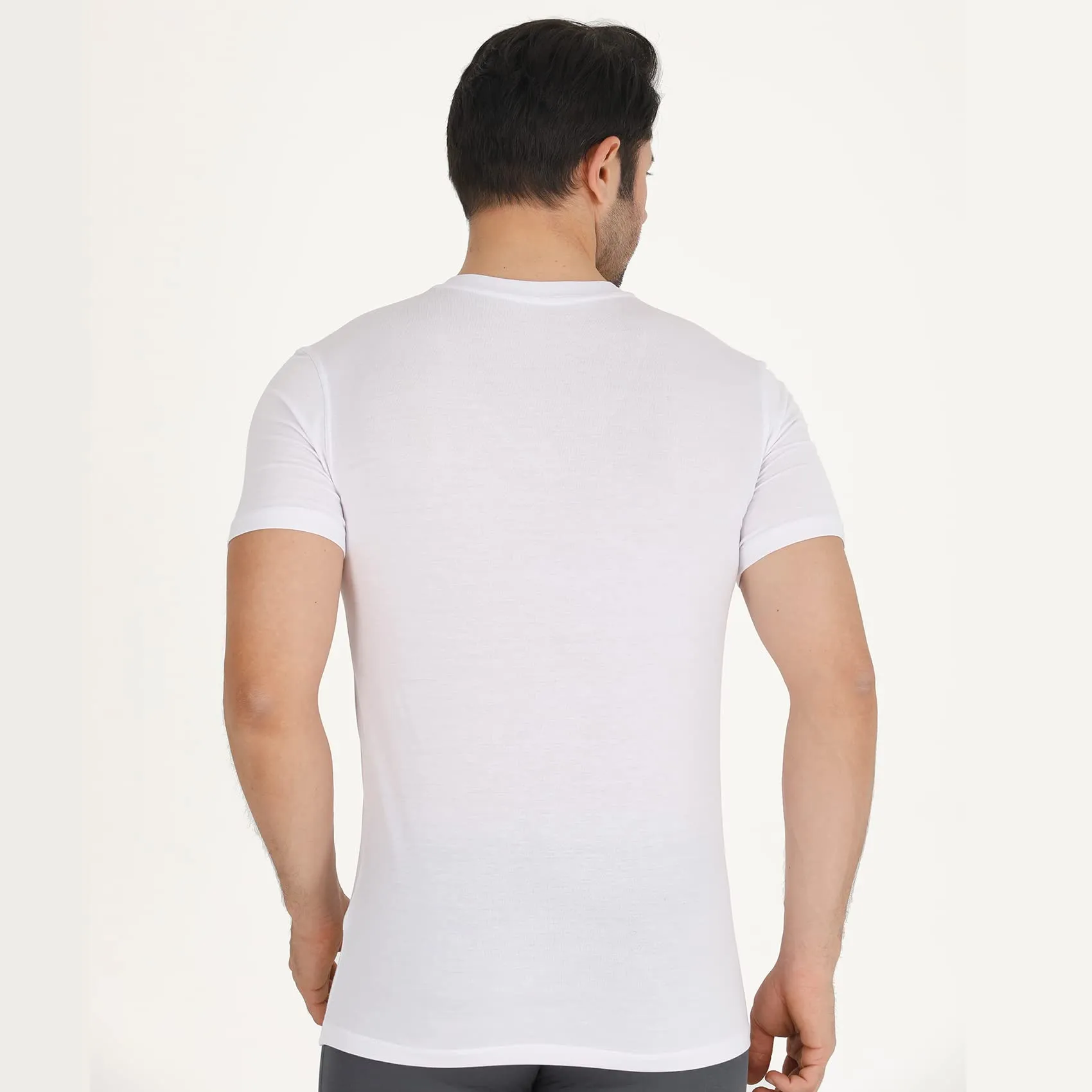 Bambooven Men’s V-Neck T-Shirt – (3 Pack)