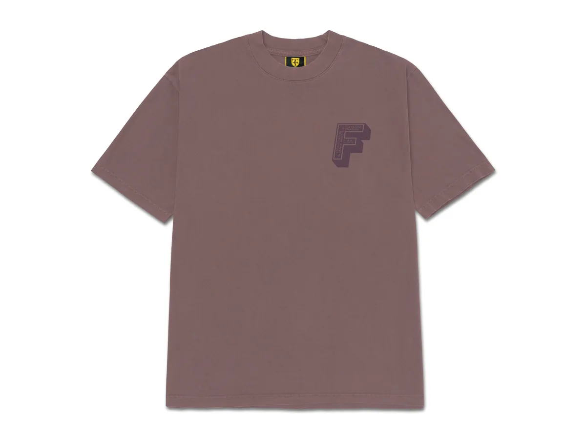 F IS FOR TEE - DUSTY ROSE