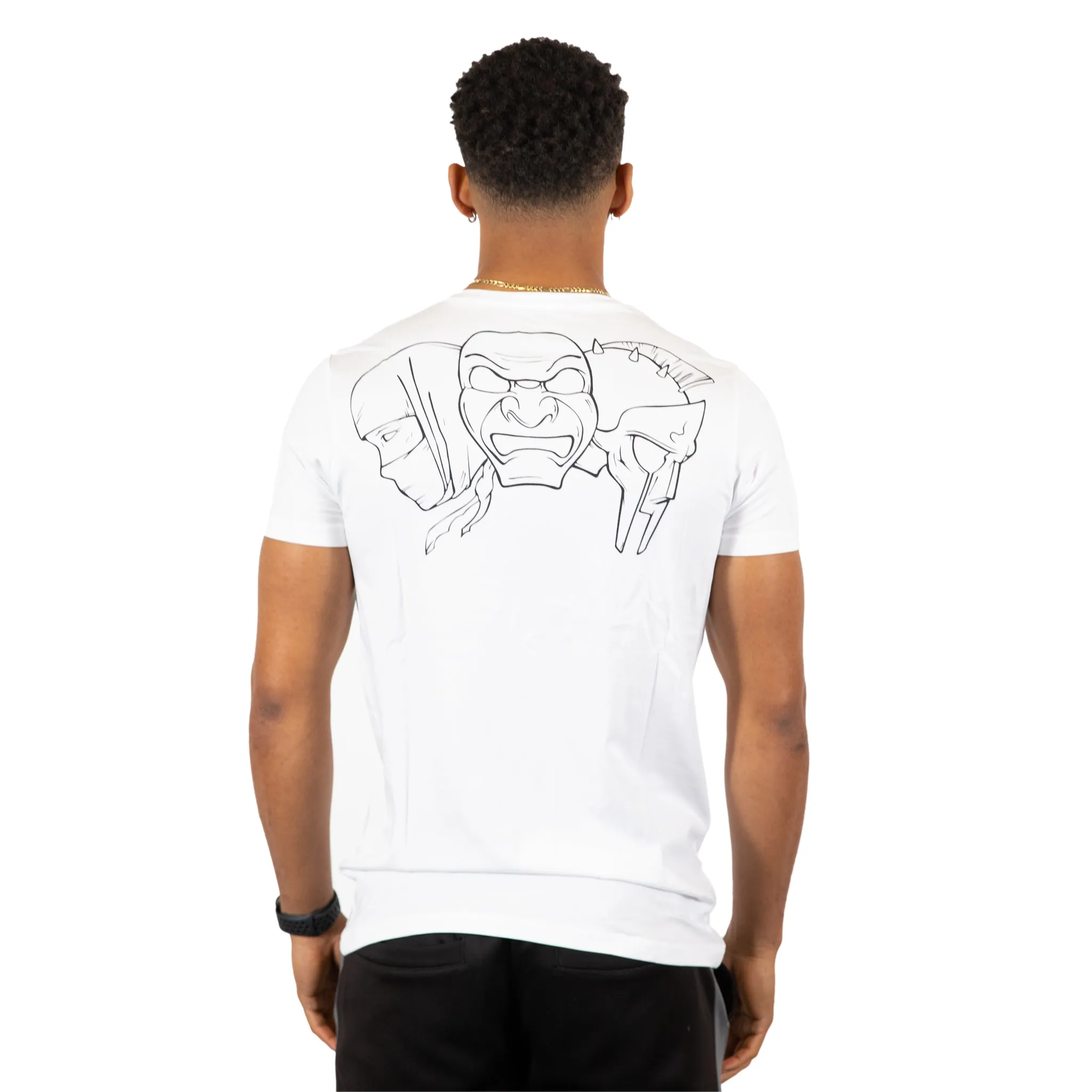 Gravity Fitness "LOGO" Bamboo Training T Shirt - White