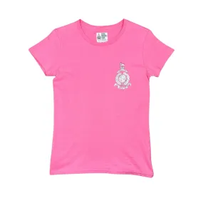 Ladies Basic Royal Marines T-shirt - Azalea Pink