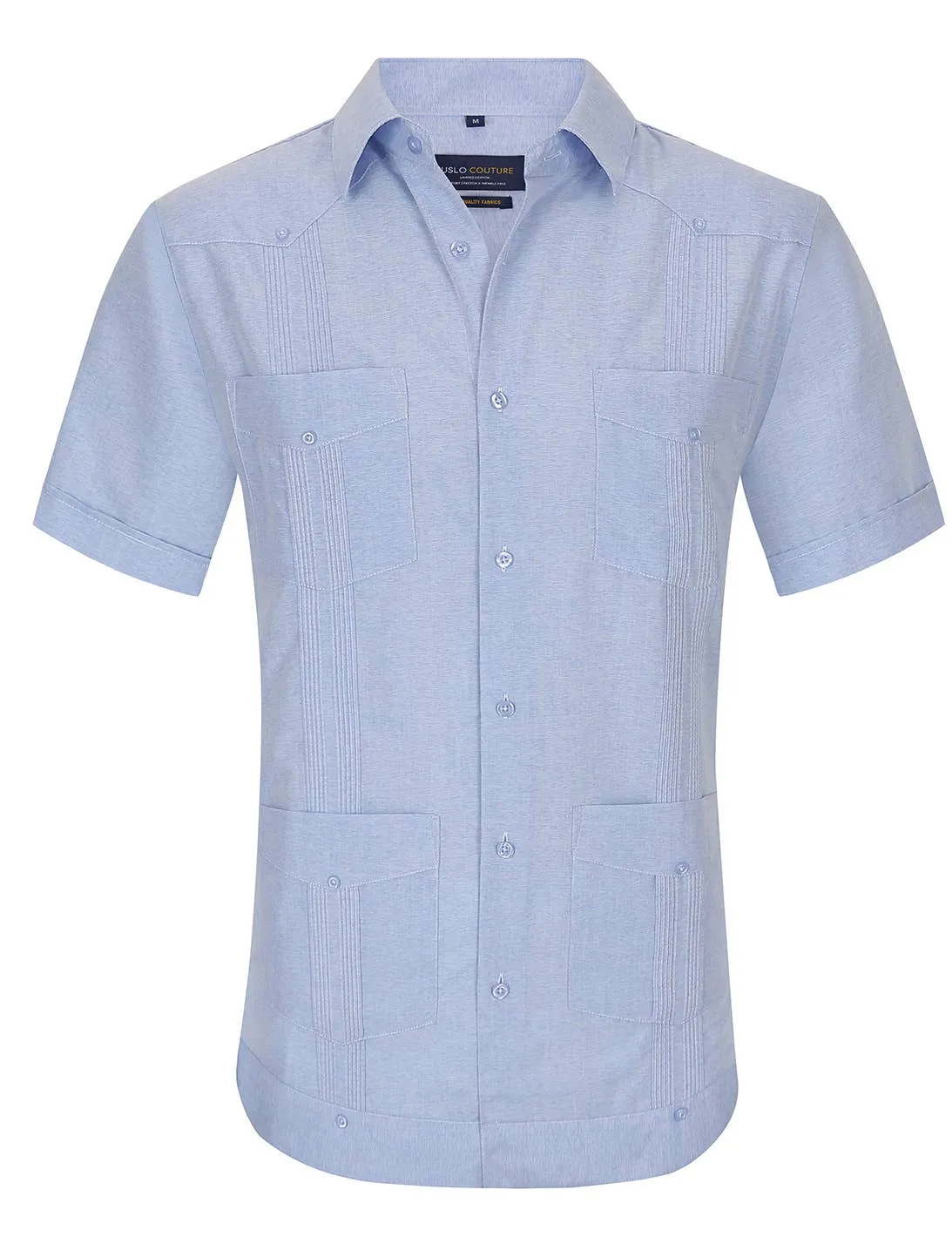 Men's Short Sleeve Guayabera Shirt