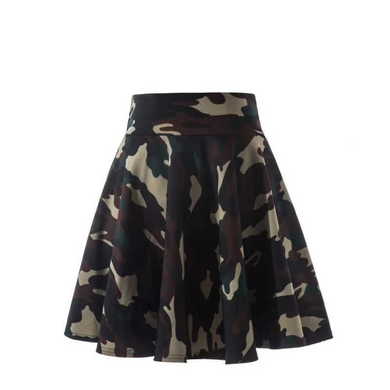 New Women's Basic Shorts Skirt