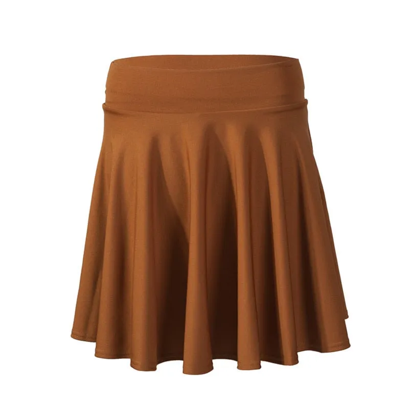 New Women's Basic Shorts Skirt