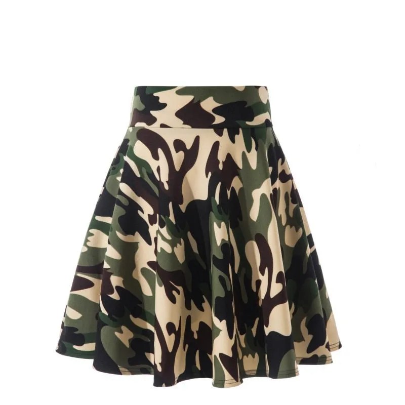 New Women's Basic Shorts Skirt