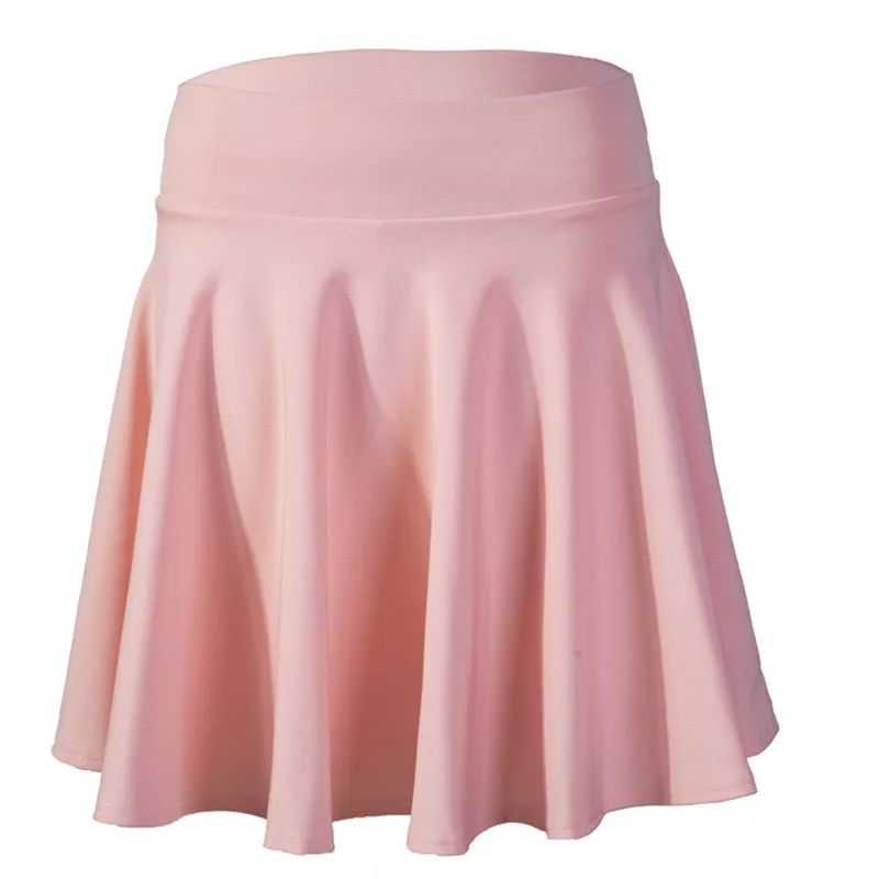 New Women's Basic Shorts Skirt