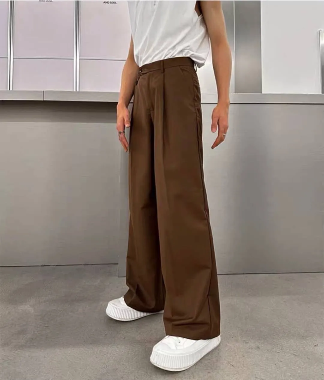 Oh So Wide Korean Men Pants