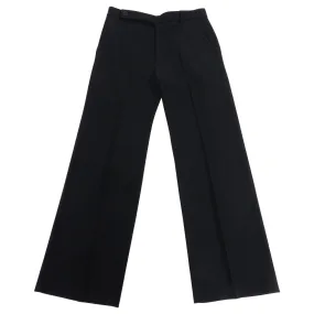 Rick Owens Black Straight Virgin Wool Trousers - 30