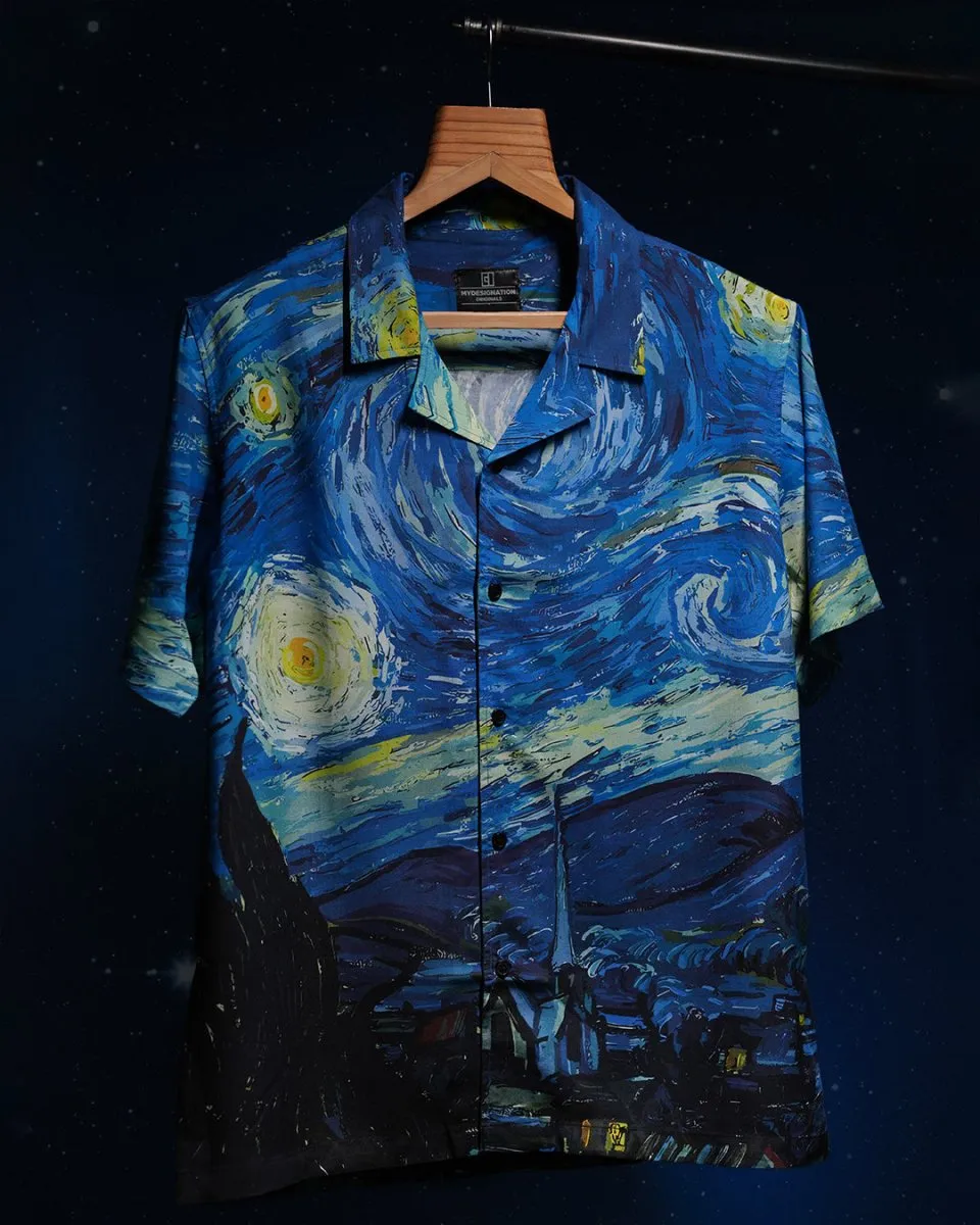 Starry Night | Women's Oversized Shirt