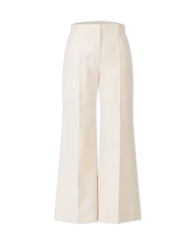 Techno Gabardine Flare Pants