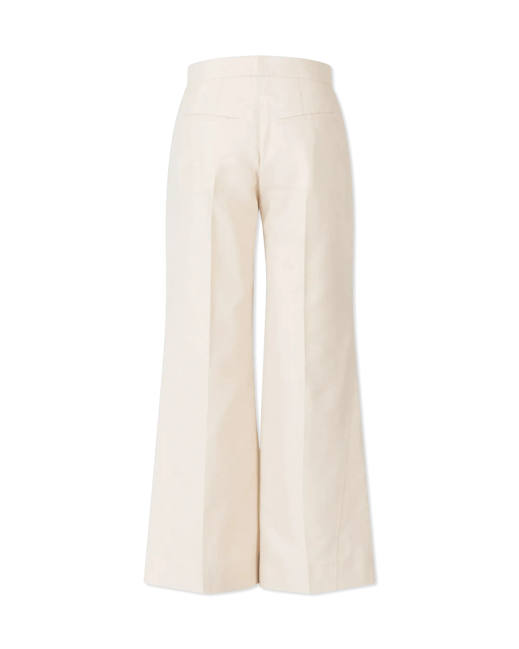 Techno Gabardine Flare Pants