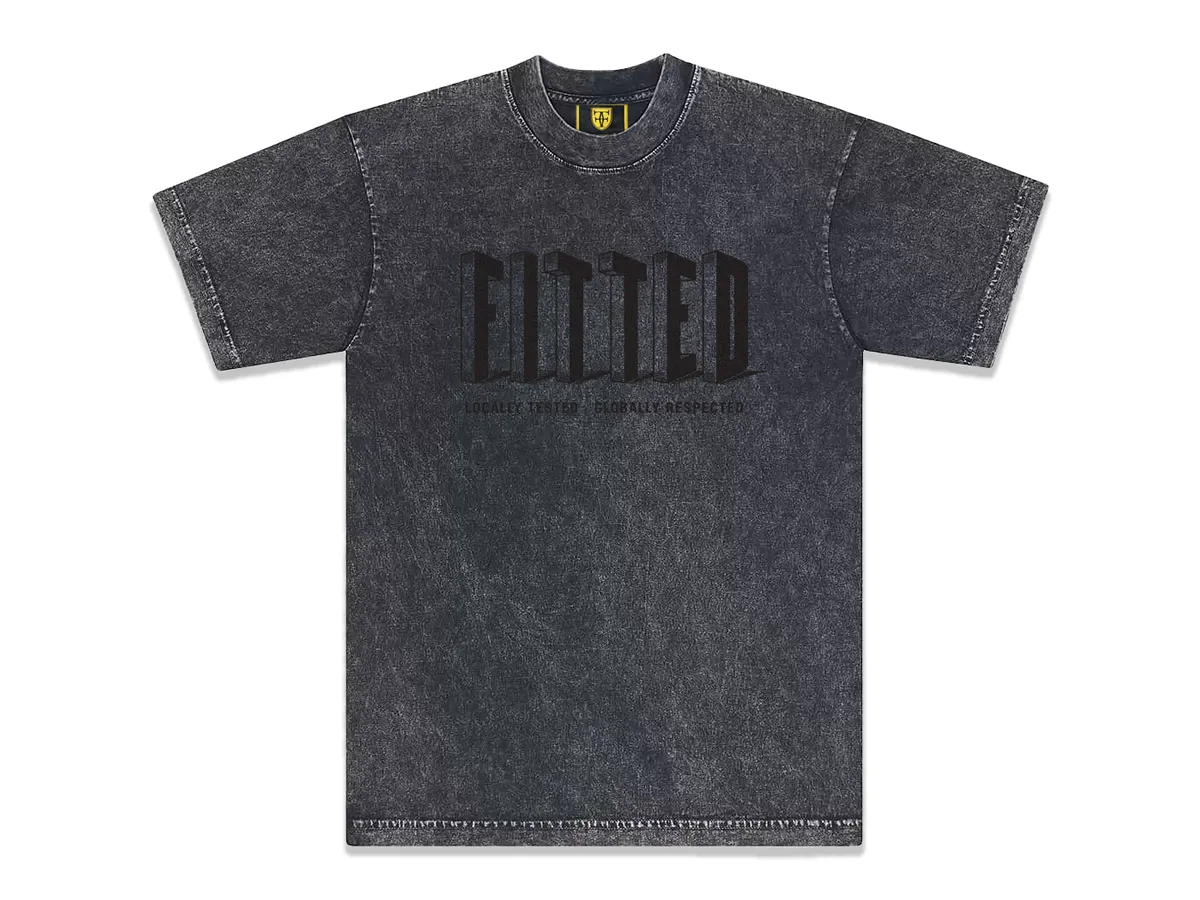 TRIED AND TRUE TEE - CARBON BLACK