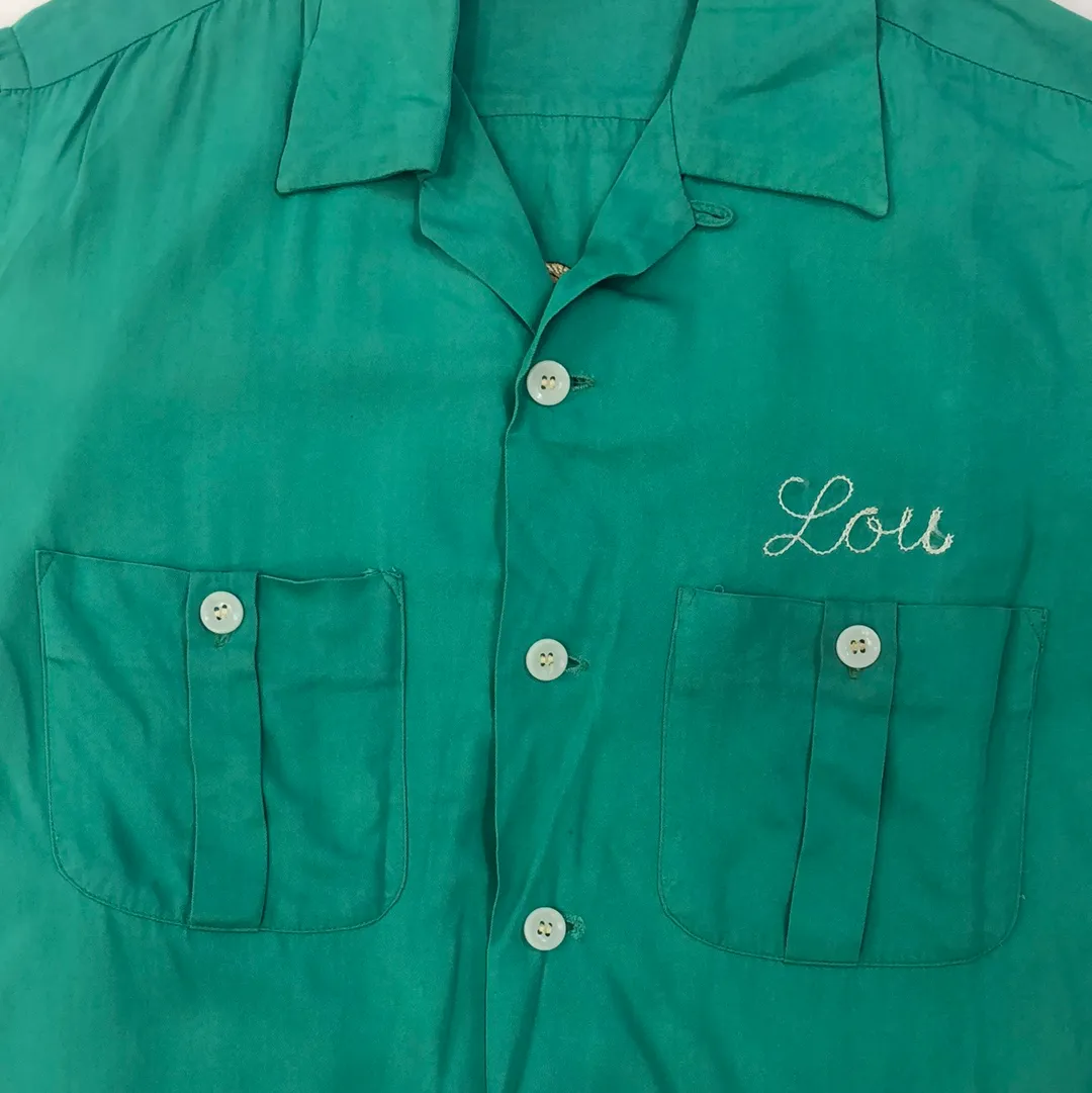 Vintage Bowling Button Up