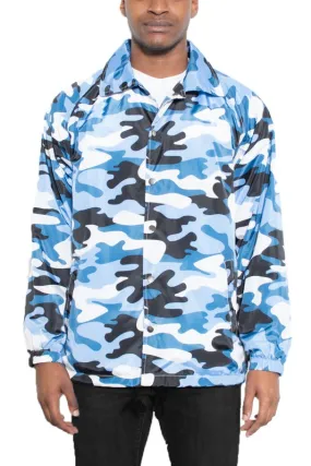 Warren Camo Print Coachs Jacket