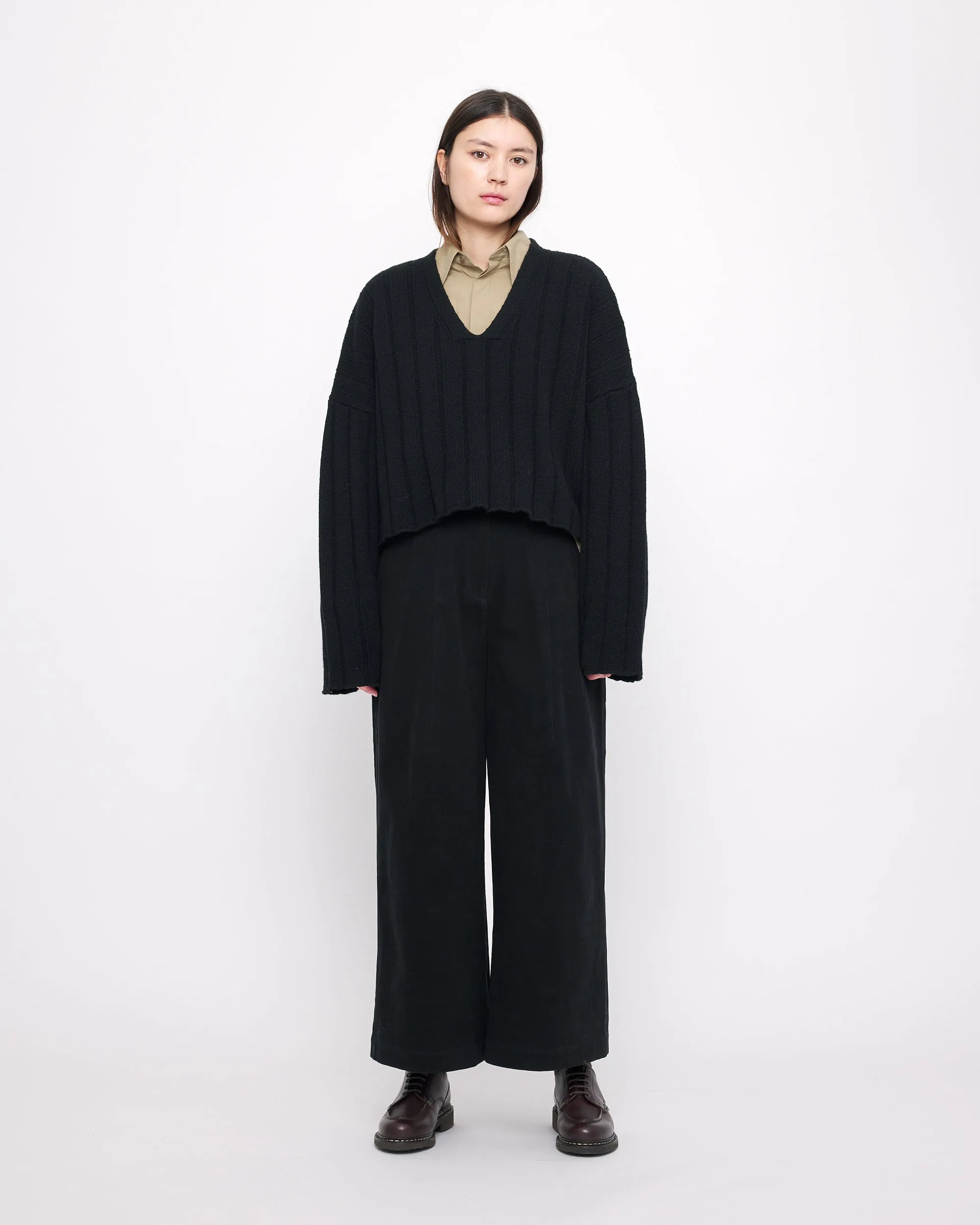 Wide-Legged Skate Trouser - FW24 - Black