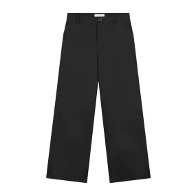 Wide Legged Trousers Black